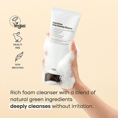 [Purito Seoul] From Green Deep Foaming Cleanser 150ml