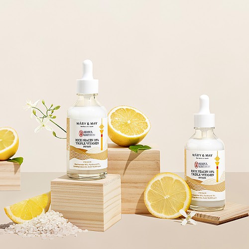 [Mary&May] Rice niacin 10% Triple Vitamin Serum 80ml