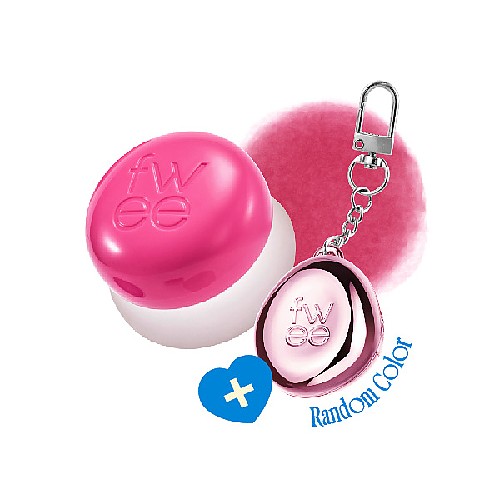 [fwee] *new Keyring Set* Lip&Cheek Blurry Pudding Pot (30 Colors)