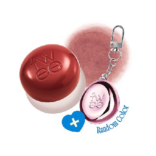 [fwee] *new Keyring Set* Lip&Cheek Blurry Pudding Pot (30 Colors)