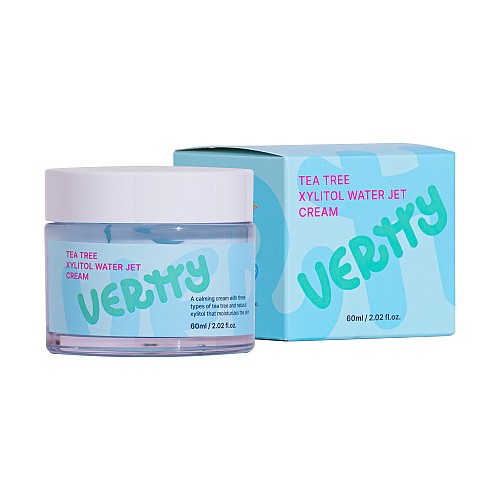 [vertty] Tea Tree Xylitol Water Jet Cream 60ml