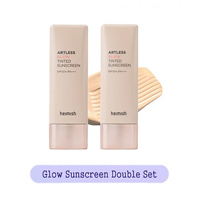 [heimish] Glow Sunscreen Double Set 	