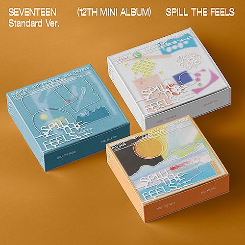 [K-POP] SEVENTEEN 12th Mini Album - SPILL THE FEELS (3 TYPE Random)