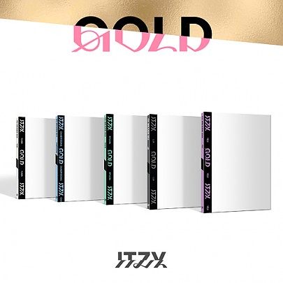 [K-POP] ITZY 2nd Full Album - GOLD (Digipack Ver.) (5 TYPES RANDOM)