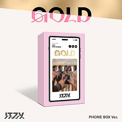 [K-POP] ITZY 2nd Full Album - GOLD (Phone Box Ver.)