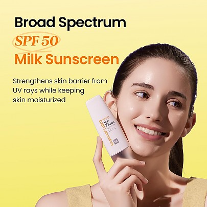 [CNP Laboratory] Milky Light Sunscreen Broad Spectrum SPF 50 50ml