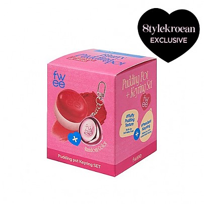 [fwee] *TIMEDEAL*  *new Keyring Set* Lip&Cheek Blurry Pudding Pot (30 Colors)