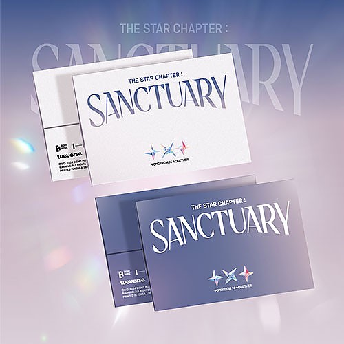 [K-POP] TOMORROW X TOGETHER (TXT) 7th Mini Album - THE STAR CHAPTER: SANCTUARY (Weverse Ver.) (2 TYPE Random)