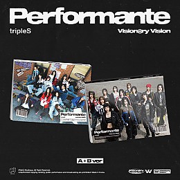 [K-POP] Visionary Vision (tripleS) 1st Full Album - Performante (2 TYPE Random)