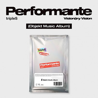 [K-POP] Visionary Vision (tripleS) 1st Full Album - Performante (Objekt Music Album Ver.)