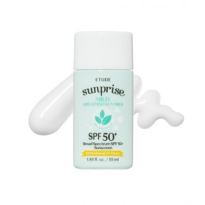 [ETUDE] Sunprise Mild Airy Finish Sun Milk 55ml