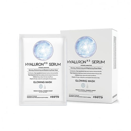 [OOTD Beauty] Triple Hyaluron Serum Glowing Mask (10ea)