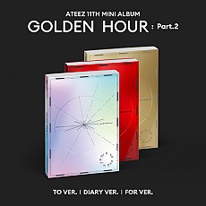 [K-POP] ATEEZ 11th Mini Album - GOLDEN HOUR : Part.2 (3 TYPE Random)