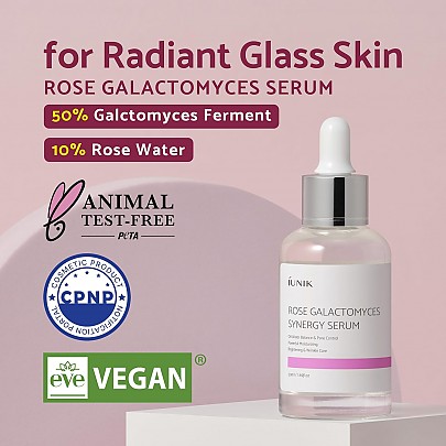 [iUNIK] Rose Galactomyces Synergy Serum 50ml