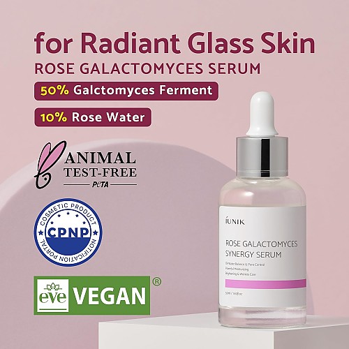 [iUNIK] Rose Galactomyces Synergy Serum 50ml