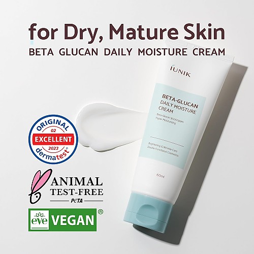 [iUNIK] Beta  glucan  daily  moisture  cream 60ml