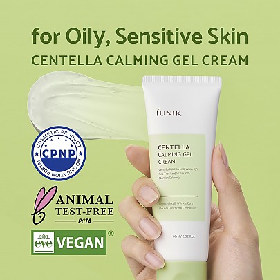 [iUNIK] *TIMEDEAL*  Centella Calming Gel Cream 60ml