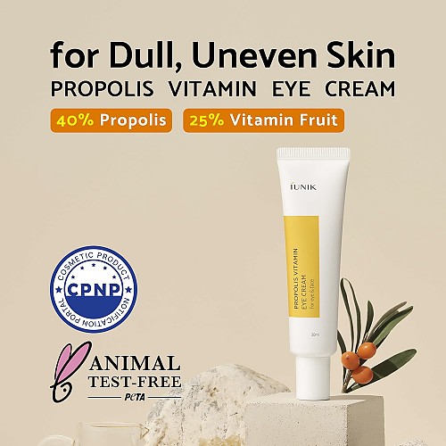 [iUNIK] Prpolis Vitamin Eye Cream 30ml