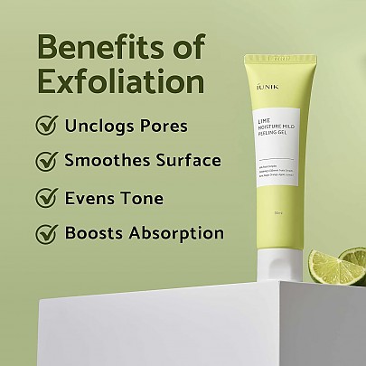 [iUNIK] Lime Moisture Mild Peeling Gel 90ml