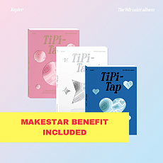 [K-POP] (Makestar) Kep1er 6th Mini Album - TIPI-TAP (3 TYPE Random)