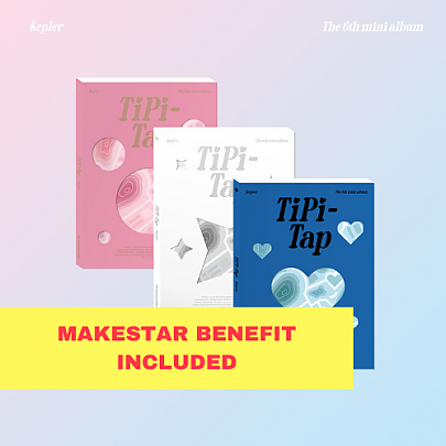 [K-POP] (Makestar) Kep1er 6th Mini Album - TIPI-TAP (3 TYPE Random)