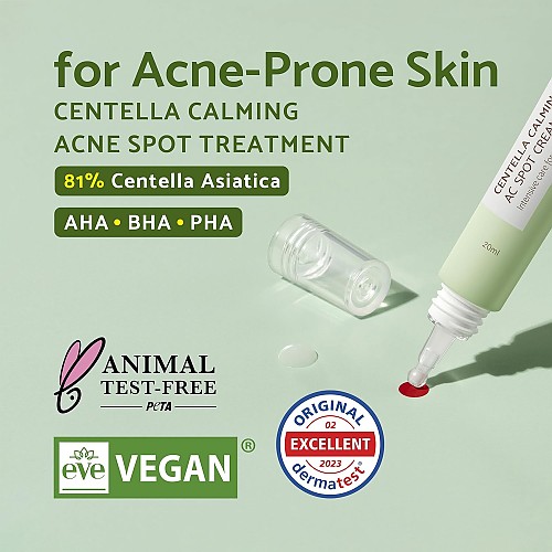 [iUNIK] Centella Calming AC Spot Cream 20ml