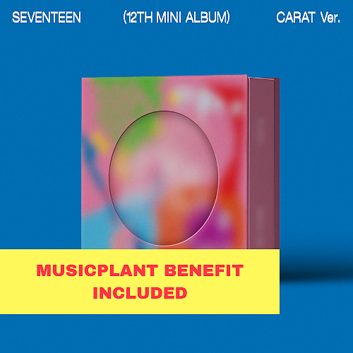 [K-POP] (Musicplant) SEVENTEEN 12th Mini Album - SPILL THE FEELS (CARAT Ver.) (13 TYPE Random)