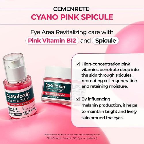 [Dr.Melaxin] Cemenrete Cyano Pink Spicule Serum 30ml