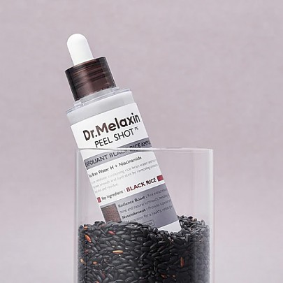 [Dr.Melaxin] Peel Shot Exfoliating Black Rice Ampoule 80ml