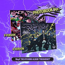 [K-POP] WayV 6th Mini Album - FREQUENCY (Photobook Ver.) (2 TYPE Random)