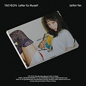 [K-POP] TAEYEON 6th Mini Album - Letter To Myself (Letter Ver.)