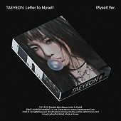 [K-POP] TAEYEON  6th Mini Album - Letter To Myself (Myself Ver.)