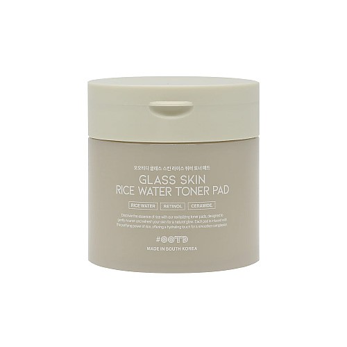 [OOTD Beauty] Glass Skin Rice Water Toner Pad 120ml (70pads)