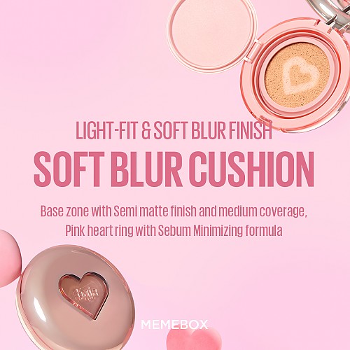 [Kaja] Soft Blur Cushion Foundation (5 Colors)