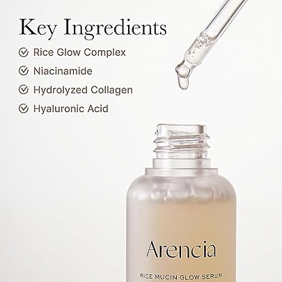 [ARENCIA] Rice Mucin Glow Serum 30ml