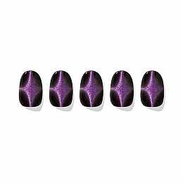 [EDGEU] Purple Hole Magnet Nail Strips