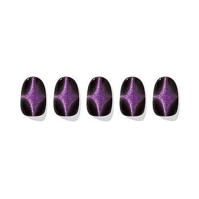 [EDGEU] Purple Hole Magnet Nail Strips