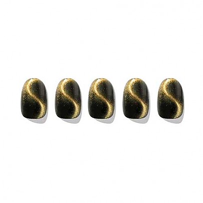 [EDGEU] Wave Gold Magnet Nail Strips