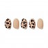 [EDGEU] Leopard Neon Glow Nail Strips