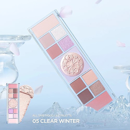 [Peripera] *Cherry Ver* All Take Mood Like Palette #05 Clear Winter