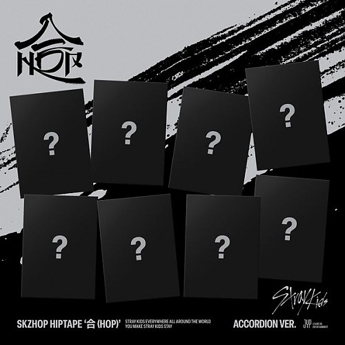 [K-POP] Stray Kids SKZHOP HIPTAPE - ‘合 (HOP)’ (ACCORDION VER.) (8 TYPES Random)