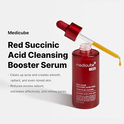 [MEDICUBE] Red Acne Succinic Acid Peel 40g