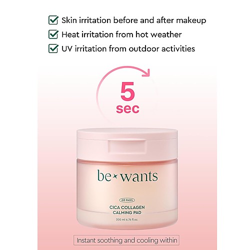 [Bewants] Cica Collagen Calming Pad (60ea)