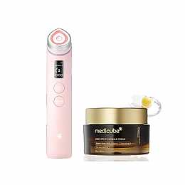 [MEDICUBE] AGE-R Booster Pro Pink & Deep Vita C Capsule Cream Set