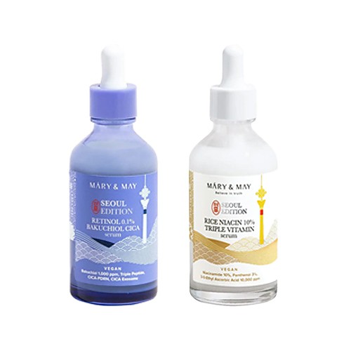 [Mary&May] Best Serum Duo (Retinol & Niacin)