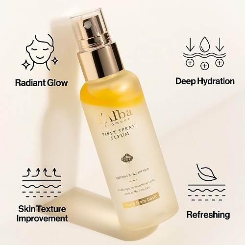 [d'Alba] White Truffle First Spray Serum 50ml (Vegan)