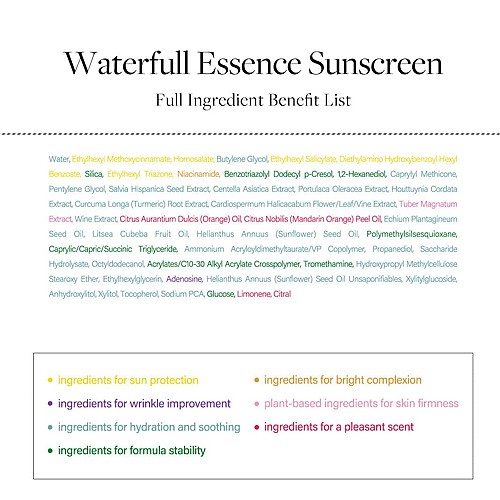 [d'Alba] Waterfull Essence Sun Cream 50ml (Vegan)