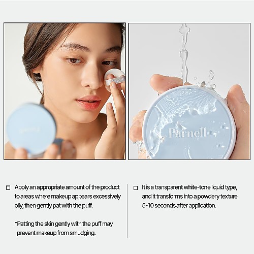 [PARNELL] Glacial Biome Water No-Sebum Cushion 10g