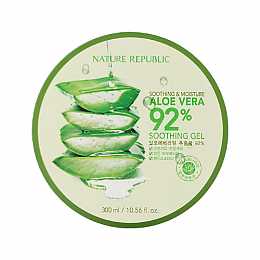 [Nature Republic] ★1+1★ Aloe Vera Soothing Gel, 92% Soothing and Moisture, 300ml