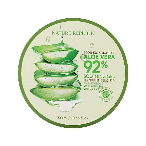 [Nature Republic] Aloe Vera Soothing Gel, 92% Soothing and Moisture, 300ml